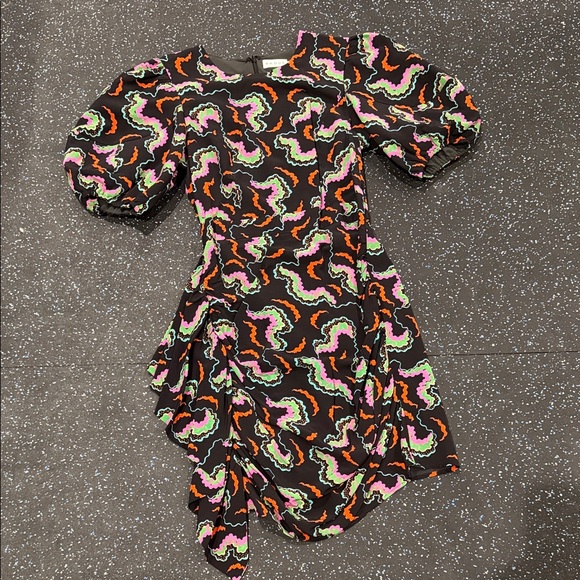 RHODE Dresses & Skirts - RHODE lined black multi colors Mini Dress Size 8
